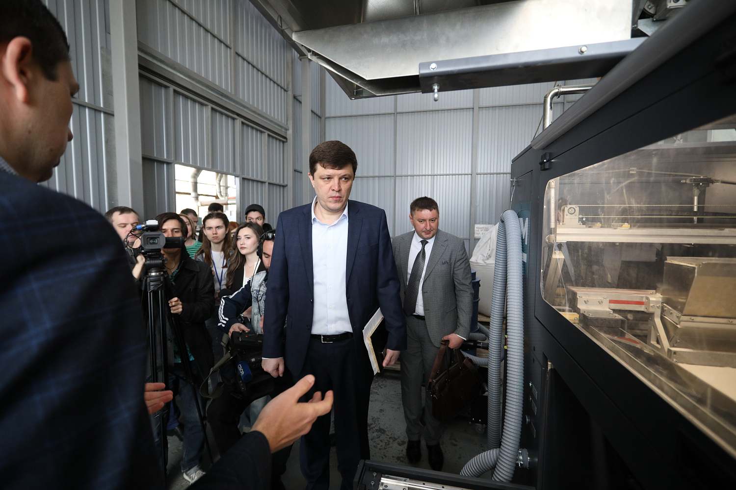 Завод «Нептун» посетили делегации краевого минпрома и Ставропольского агроуниверситета