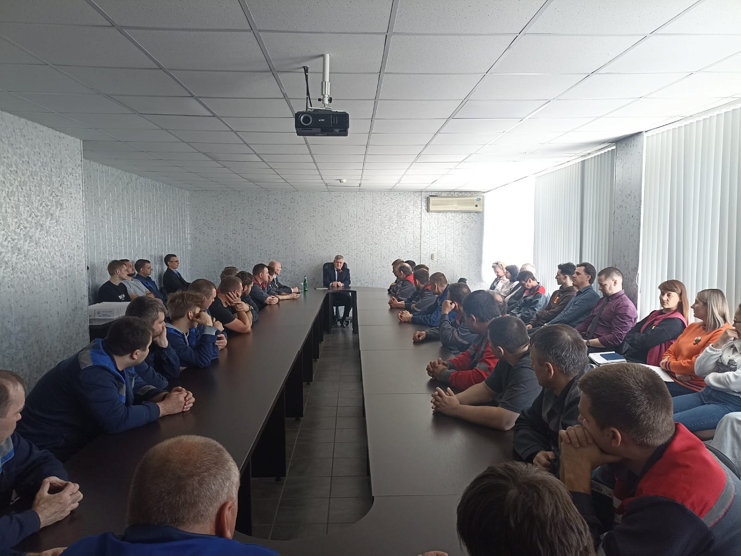 В ПАО «Нептун» состоялась встреча с заслуженным ветераном завода